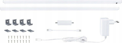 Set llamba mobilerie Paulmann Inline 830, LED 55 cm, me sensor lëvizjeje, e bardhë