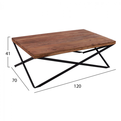 Tavolinë për kafe Sao Paolo 120×70×41 cm (HM8200.11)