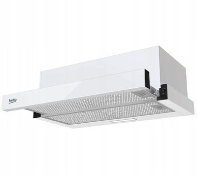Oxhak i integruar Beko HNT63322WH B300, teleskopik, 60 cm, i bardhë