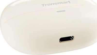 Kufje wireless Tronsmart Sounfii R4, in-ear, 12mm bas, bezhë
