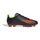 Këpucë futbolli për kalamaj Adidas X Speedportal.4 Flexible Ground, për fusha të forta dhe bar artificial, të zeza me të kuqe edhe jeshile