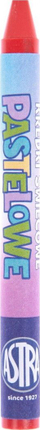 Ngjyra dylli Astra Pastel Crayons, 12 ngjyra pastel, me shumë ngjyra