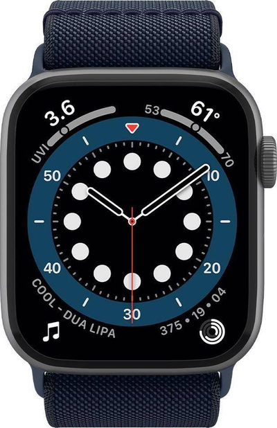 Rrip ore inteligjente Spigen Fit Lite për Apple Watch 42/44mm Series 2 3 4 5 6 SE, navy