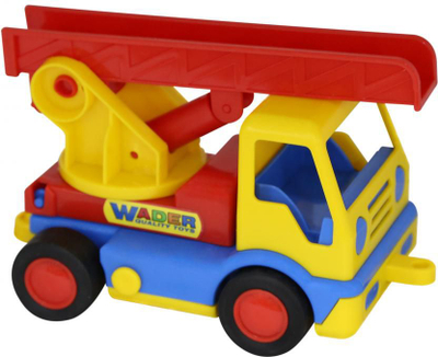 Kamion zjarri lodër Wader Bazik 9678, plastik, i kuq