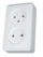 Prizë dyshe Schneider Electric GWN-220P WDE001040, 16A, IP20, e bardhë