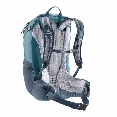 Çantë shpine Deuter Futura 27L, me sistem Aircomfort, me mbulesë shiu, jeshile