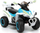 Quad elektrik për kalama GTS1188-A Police, 3 km/h, drita LED, bardh e kaltër
