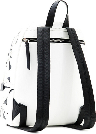 Çantë shpine Desigual Back Onyx Mombasa 23SAKP231001, e bardhë