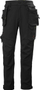 Pantallona pune Helly Hansen Workwear Oxford 4X cnct stretch, të zeza, masa C62
