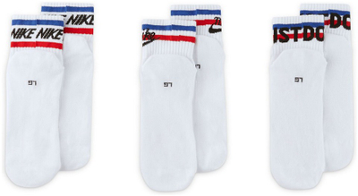 Çorape Nike Everyday Essential DX5080, 3 palë, të bardha