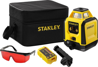 Nivelizues lazer Stanley STHT77616-0, vetënivelues 360°, rreze 30 m, i verdhë