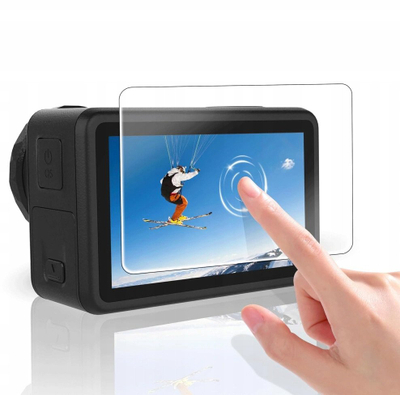 Xham mbrojtës Tech-Protect Glass Fit+, set 2 copë, për DJI Osmo Action 5 Pro, transparent