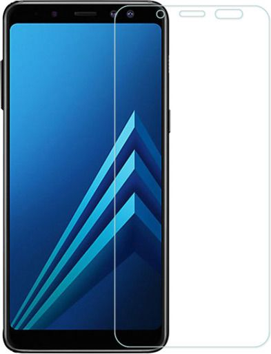 Folie mbrojtëse Unipha për Samsung Galaxy A5 A8 2018, xham i kalitur 0.3mm, transparente