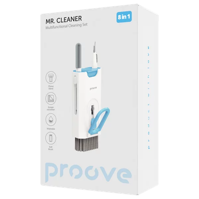 Set pastrimi Proove Mr. Cleaner, 8 në 1, i bardhë