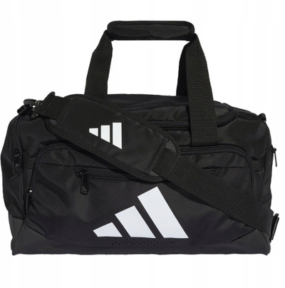 Çantë sportive Adidas JZ0609, për burra, me rrip shpatulle, e zezë