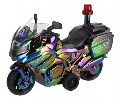 Lodër motor Mega Creative, 16 cm, me drita edhe zë, shumëngjyrësh