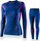 Bluzë termoaktive Brubeck LS15690 për gra, DRY, madhësia S, blu lejla