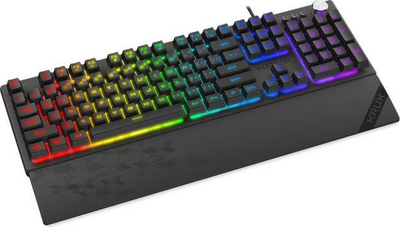 Tastierë Krux, USB, RGB, e zezë