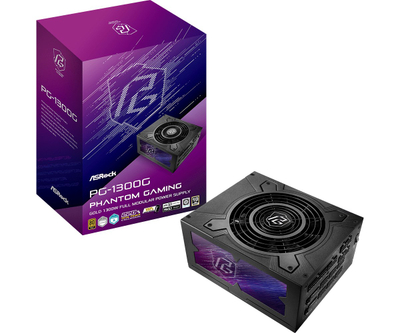 Furnizues energjie ASRock PG-1300G Phantom Gaming, 1300W, 80 Plus Gold, i zi