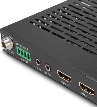 Adapter HDMI dhe USB Lindy Extender Cat6, 4K, 100m, i zi