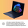 Laptop HP EliteBook X Flip G1i 14 AI, Ultra 7 258V, 32GB, 512GB SSD, темно сина