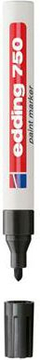 Marker llaku Edding 751, majë 2-4mm, blu