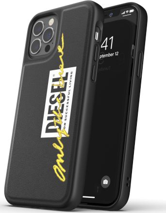 Këllëf telefoni Diesel Moulded Case për iPhone 12 / 12 Pro 6.1\", i zi