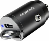 Karikues makine Swissten CL-Adapter Nano, 2x USB C, 45W, i zi