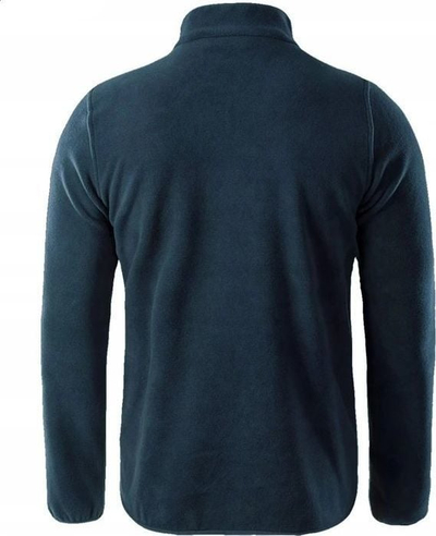 Xhup sweatshirt Hi-Tec Zoe II M për burra, me zinxhir komplet, blu e errët (navy)
