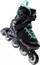 Patina fitnesi për goca Lady Amarro II, rrota 80 mm 82A, ABEC-7, të zeza