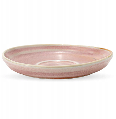 Pjatëz filxhani VERLO Rustic Reborn, 12 cm, qeramike, rozë