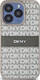 Mbrojtëse telefoni DKNY PU Leather Repeat Pattern, për iPhone 15 Pro, bezhë