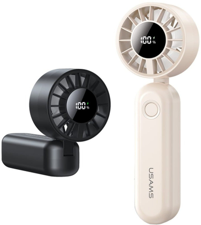 Ventilator dore USAMS Mini ZB352, i palos, 1200mAh, i zi