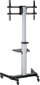 Мобилна стойка за ТВ Art S-11-AL, 37-86\", 50kg, VESA 600x400, црно сребрена