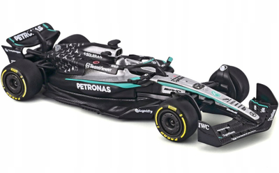 Model bolidi Bburago Mercedes AMG W16, 1:64, #63, shumëngjyrësh