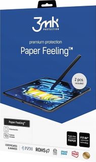 Folie mbrojtëse 3MK Paper Feeling për Samsung Galaxy Tab A9 Plus, set 2 copë, transparente