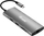Адаптер USB-C Equip 133490, 9 во 1, HDMI 4K 60Hz, гигабит LAN, сива