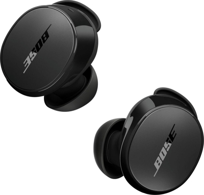Kufje pa tela Bose, in ear true wireless, me kuti karikimi, të zeza