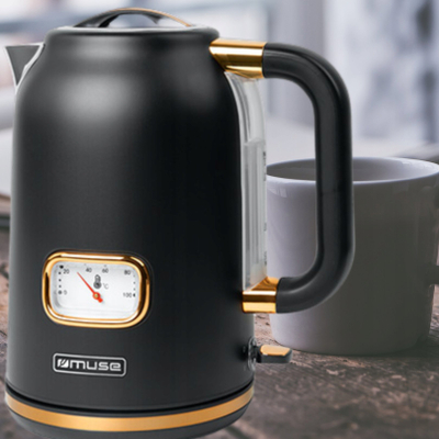 Vluese uji Muse MS-030 BC, 1.7L, 2200W, e zezë