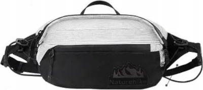 Çantë krahu Naturehike Hydrogen, 5L, rezistente ndaj ujit, e bardhë me të zezë