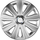 Kapakë rrote VERSACO Aviator Carbon 10448, 14", set, gri