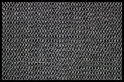 Tapet drejtkëndor Douceur d'Intérieur Julius, 80 x 120 cm, antipluhur, zi gri