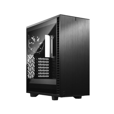 Kasë PC Fractal Design Define 7 Compact Black TG, e zezë