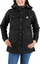 Xhaketë për femra Carhartt Loose Fit Washed Duck, me kapuç, me mbushje Sherpa, e zezë