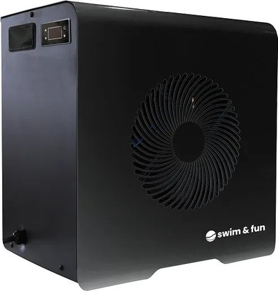 Pompe termike për pishinë Swim &amp; Fun PICO 5R, 5kW, deri në -5°C, gri