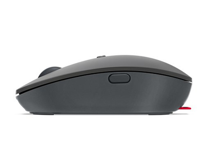 Maus Lenovo Go, RF Wireless + Bluetooth + USB Type-A, i hirtë
