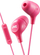 Слушалки in-ear JVC Marshmallow HAFX38MP, со микрофон, со далечински управувач, розова