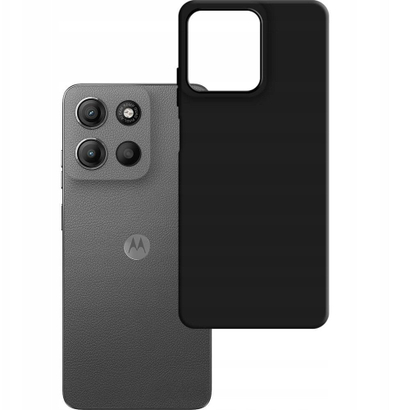 Футрола за телефон 3mk Matt Case за Motorola Moto G15 G15 Power, TPU, црна мат
