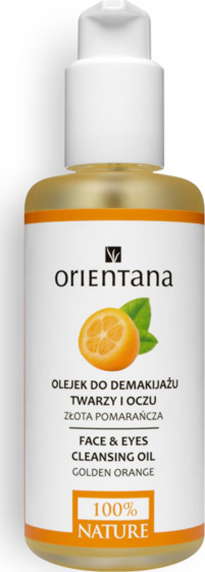 Масло за чистење лице и очи ориентана златна портокал, отстранува водоотпорна шминка, 150мл