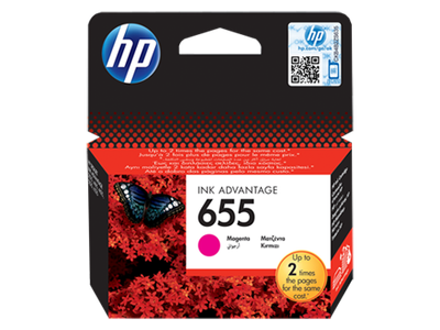 Patronë boje HP 655 CZ111AE, magenta, 600 faqe